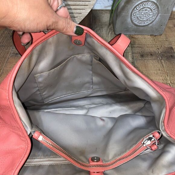 Coach 19681 Perforated Signature Leather Carryall Satchel Shoulder Bag - Picture 6 of 14